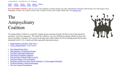 Desktop Screenshot of antipsychiatry.org
